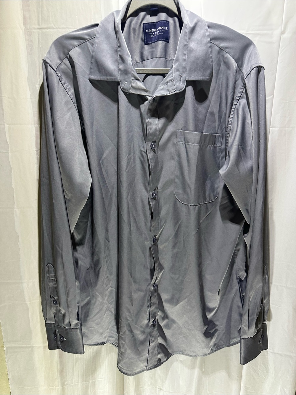 Alimens Gentle Dress button up Shirt Men's L design in Italy